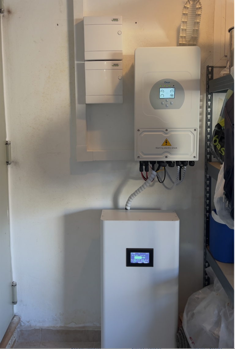 Instalación de Bateria + Inversor 2